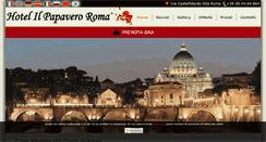 Desktop Screenshot of hotelilpapavero.com